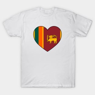 Heart - Sri Lanka T-Shirt